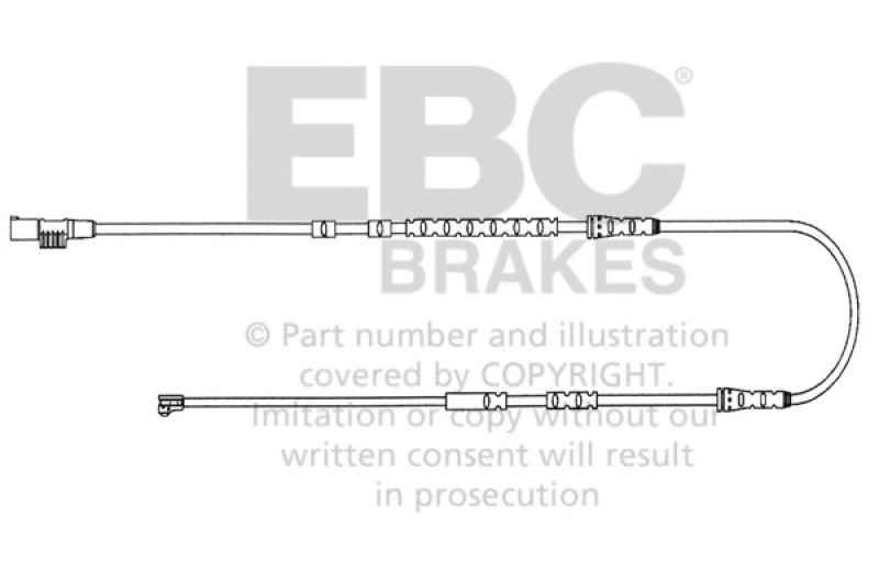 EBC 2010-2016 BMW Z4 3.0L (E89) Front Wear Leads thumbnail 3