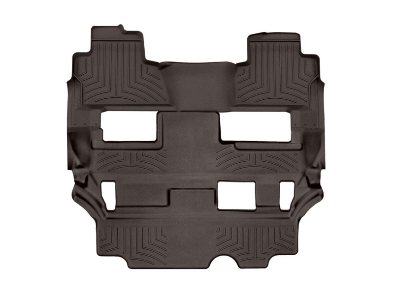 WT 3D FloorMat - Rear - Cocoa