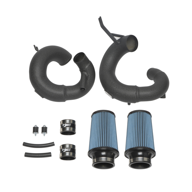 Injen 18-20 Kia Stinger 3.3L Twin Turbo Wrinkle Black Short Ram Air Intake thumbnail 5