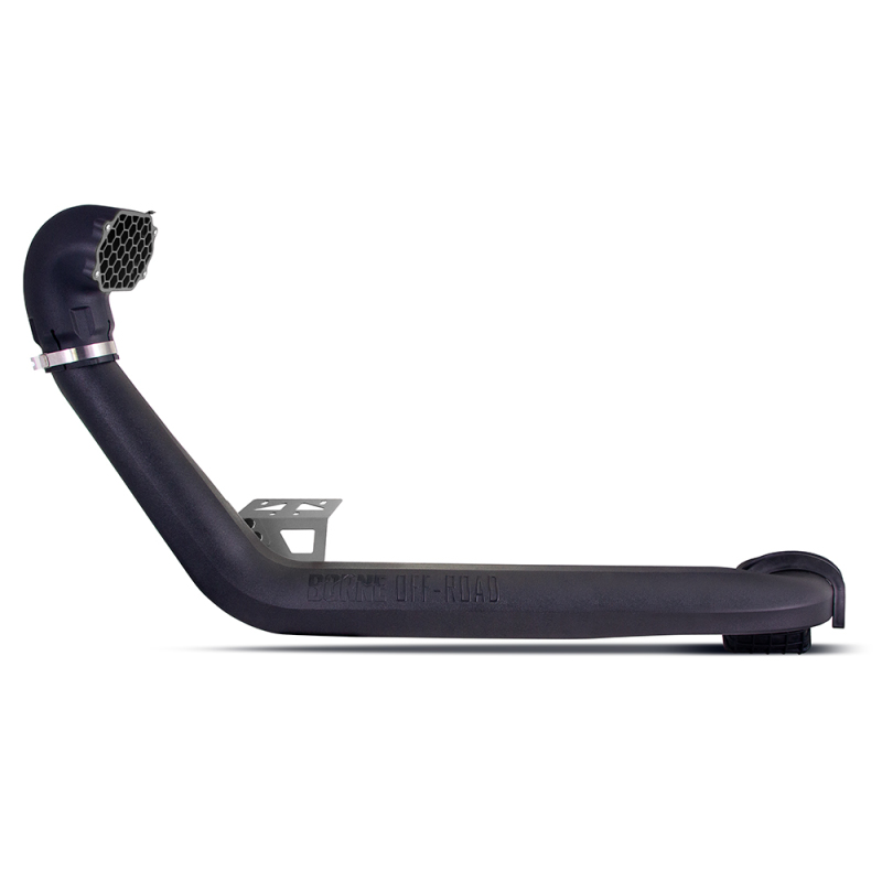 Borne Off-Road Snorkel Air Intakes MMAI-JL-18NGR Intake Kits, Intake Snorkel, Polyethylene Tube, Black, Gray Primer Brackets, Jeep, Kit thumbnail 3