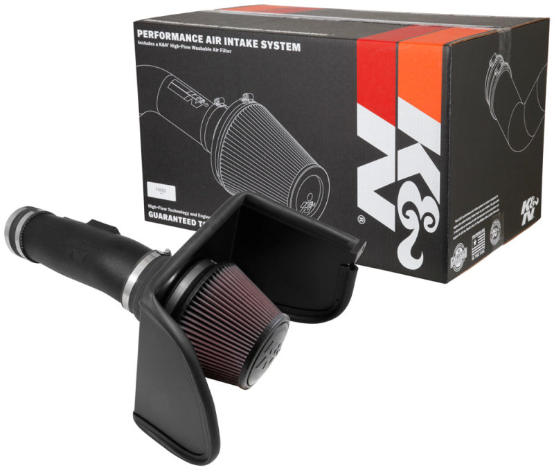 K&N 2017 Nissan Titan V8-5.6L F/I AirCharger Performance Intake thumbnail 3