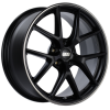 BBS CI-R 19x9 5x112 ET42 Satin Black Polished Rim Protector Wheel -82mm PFS/Clip Required thumbnail 2