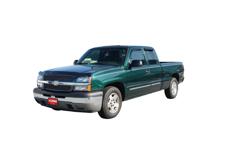 AVS 99-07 Chevy Silverado 1500 Ext. Cab Ventvisor Outside Mount Window Deflectors 4pc - Smoke thumbnail 2
