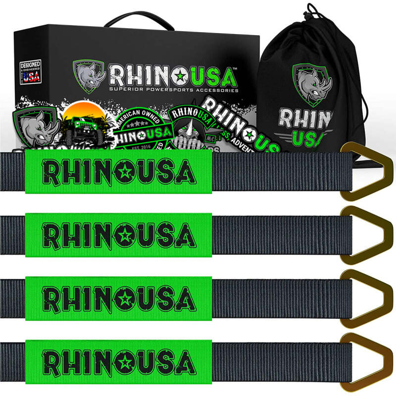 Rhino USA Axle Tie Down Straps (4-Pack) 2In X 38In - Black
Tie Strap