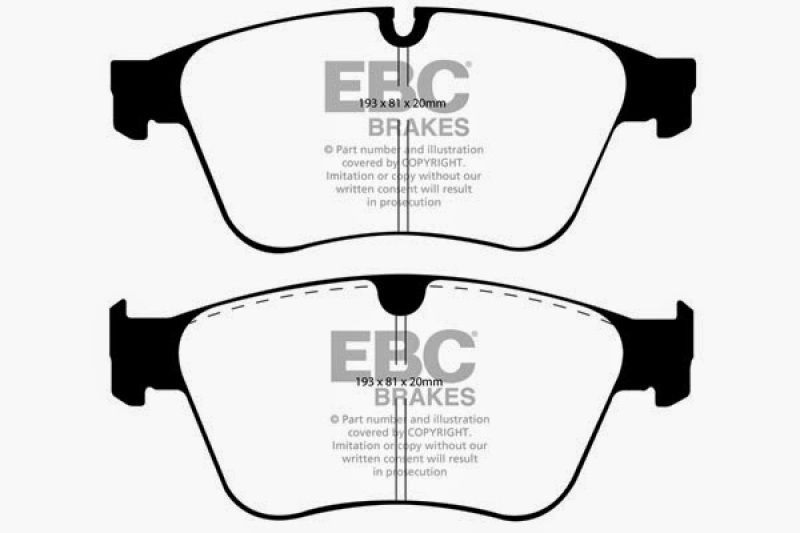 EBC Redstuff Ceramic Brake Pads DP31937C Disc Pad thumbnail 4