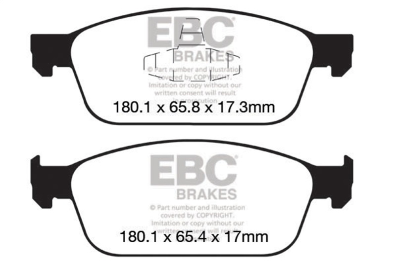 EBC S5 Brake Pad and Rotor Kit (1x ebcGD7706, 1x ebcDP42145R) thumbnail 4