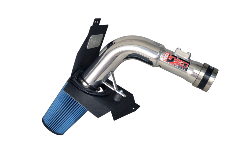 Injen 2015 Subaru STi 2.5L 4 Cyl (Turbo) Polished Cold Air Intake w/ MR Tech and Heat Shield thumbnail 4