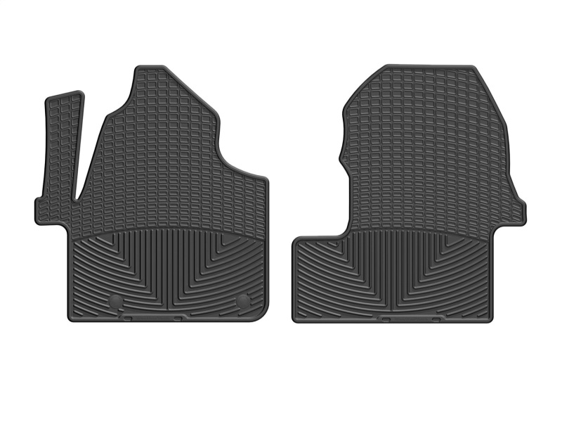 WT Rubber Mats - Front - Blk