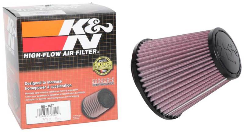 K&N Universal Clamp-On Air Filter 3-1/4in FLG / 5-3/4in B / 3-1/2in T / 5-7/16in H thumbnail 6