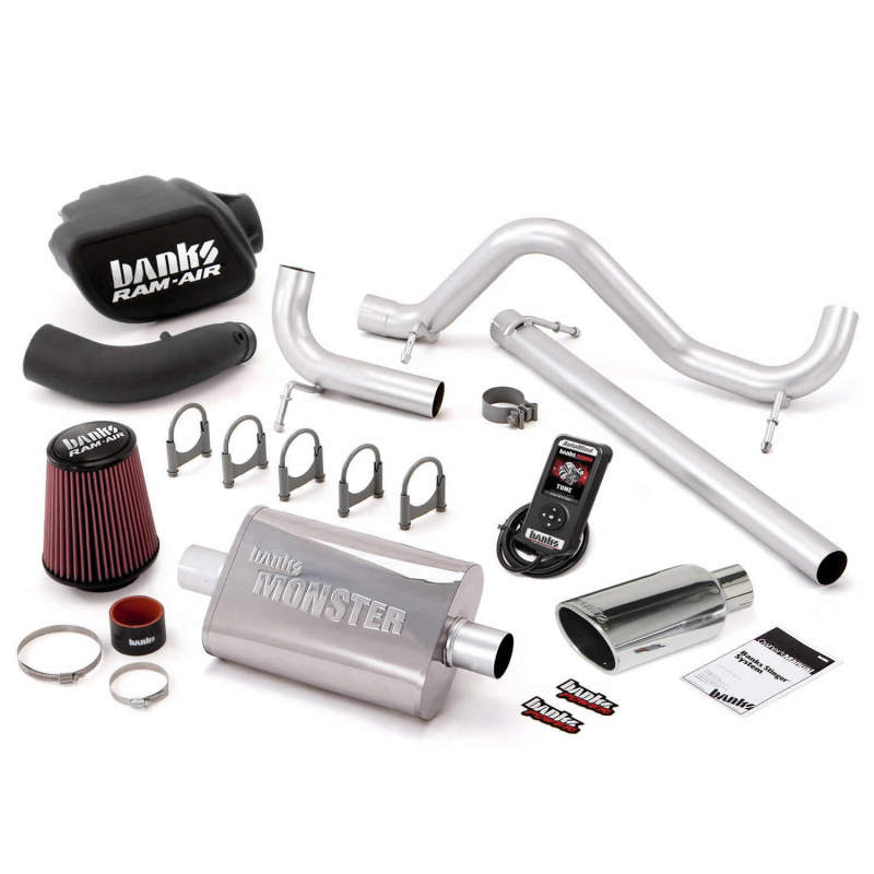 Banks Power 07-11 Jeep 3.8L Wrangler - 2dr Stinger System w/ AutoMind thumbnail 2