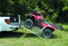 Quadboss ATV Tri-Fold Ramps 560053 Ramp, Tri-Fold, Loading Ramp Type, 1,500 lbs. Capacity, Fold Up, Aluminum, 50.75 in. Width, 71.00 in. Length thumbnail 6