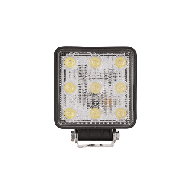 Westin LED Work Utility Light Square 4.6 inch x 5.3 inch Spot w/3W Epistar - Black thumbnail 6