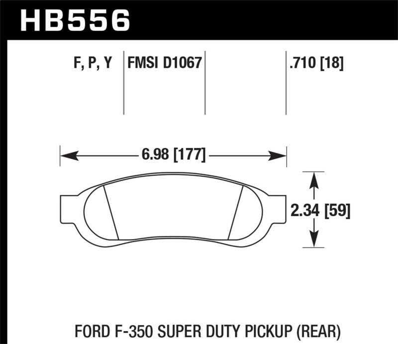 Hawk Super Duty Street Brake Pads thumbnail 7