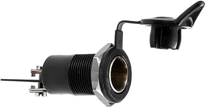 4123 Series 2-Pole Socket Flush Mount W/Screw