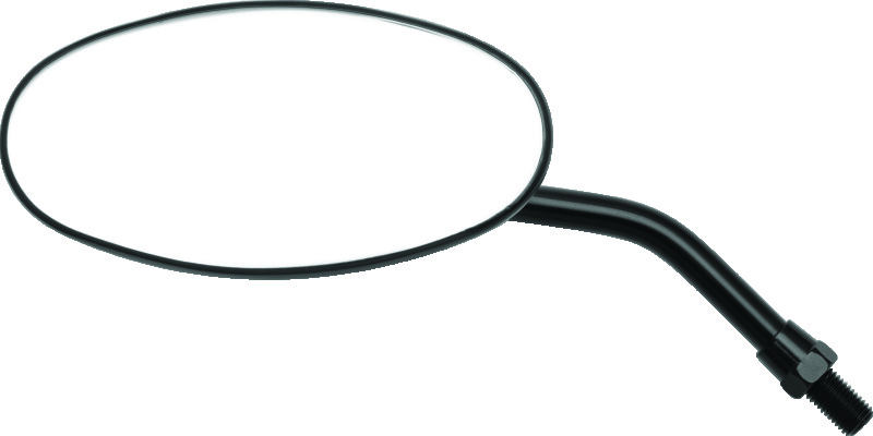 BikeMaster Adjustable Oval Mirror 10mm - Each - Black thumbnail 4