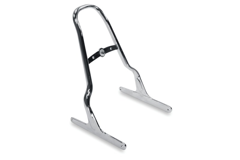 Mustang Harley Sissy Bar Pad for HD Detachable Sissy Bar(9 inch x 8 inch) - Black
