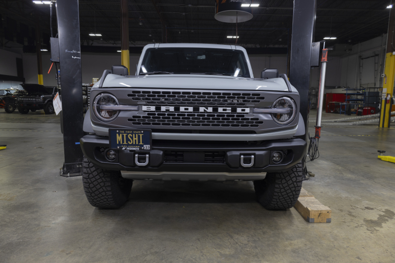 Mishimoto 2022+ Ford Bronco Capable Bumper License Plate Relocation