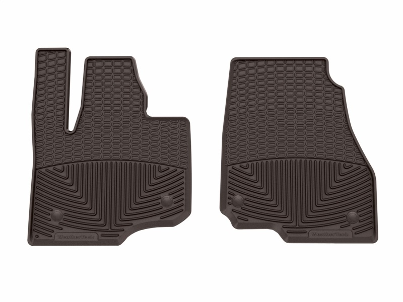 WT Rubber Mats - Front - Cocoa