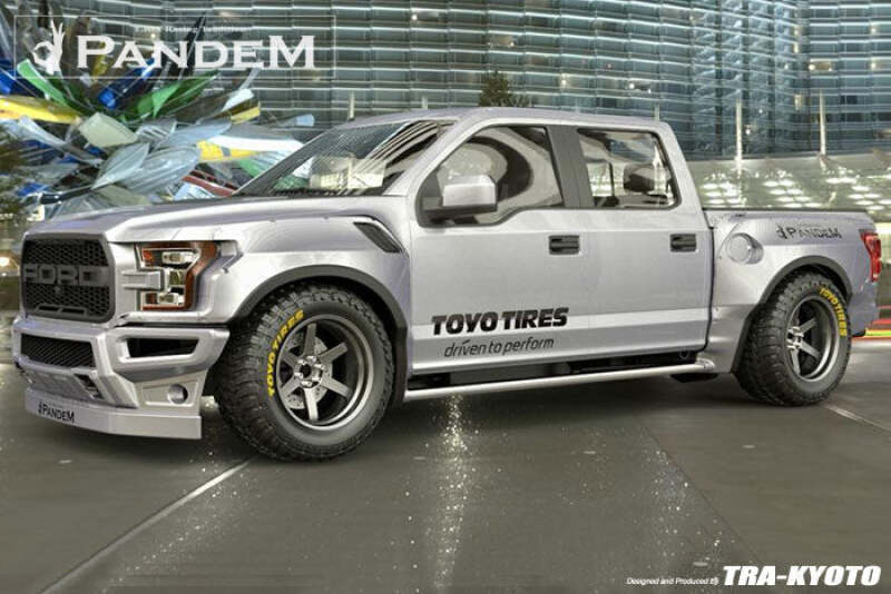 GReddy Pandem RB 17+ Ford F-150 Raptor Complete Wide Body Aero Kit thumbnail 2