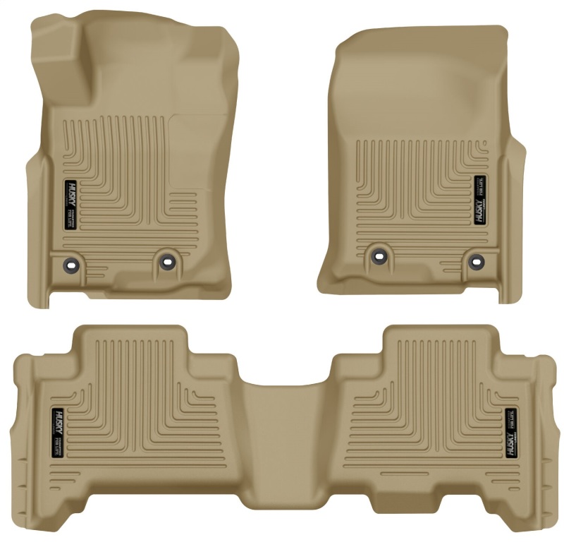 Husky Liners 2013 Toyota 4Runner WeatherBeater Tan Front & 2nd Seat Floor Liners thumbnail 5