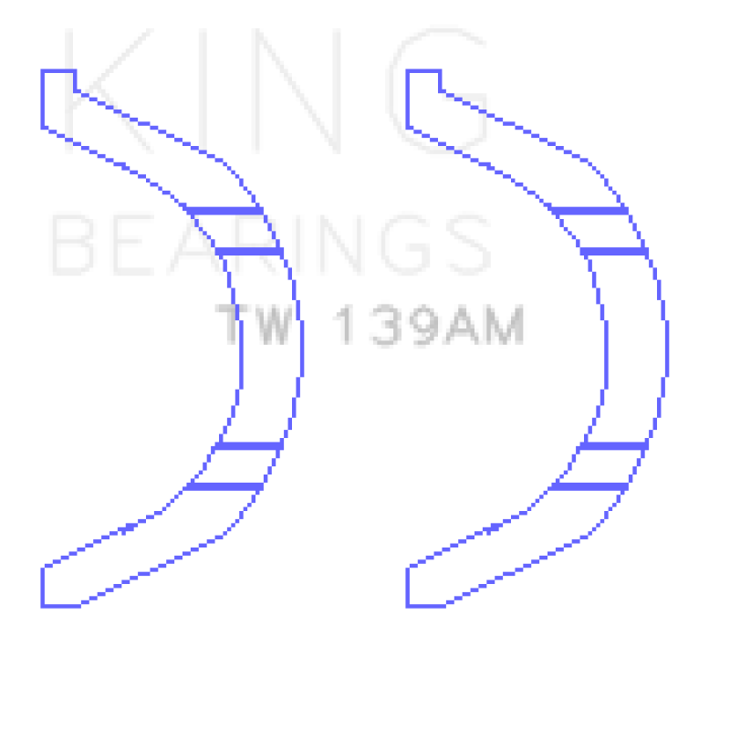 King Engine Bearings Nissan SR18/SR20 Thrust Washer Set thumbnail 2