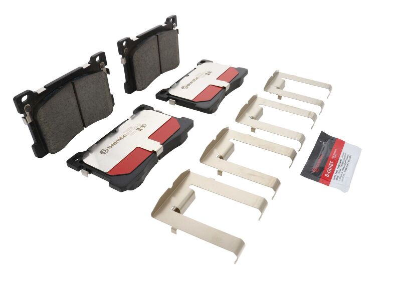Brembo OE 12-16 Hyundai Equus/15-17 Kia K900 PRIME Ceramic Brake Pad - Front thumbnail 9
