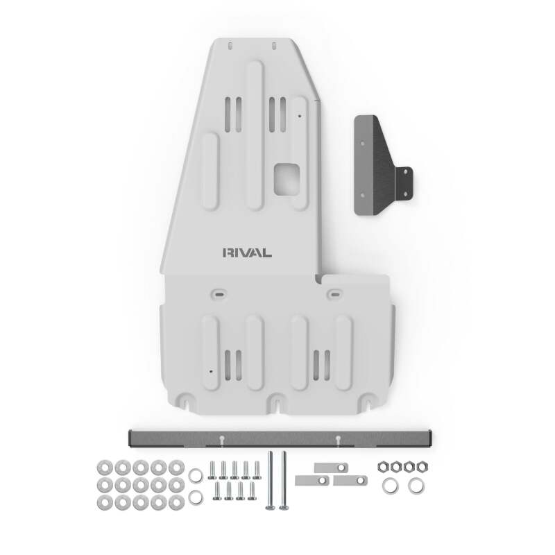 Rival Ineos Grenadier &amp; Quartermaster Aluminum Engine Transmission Catalytic Converter Skid Plat