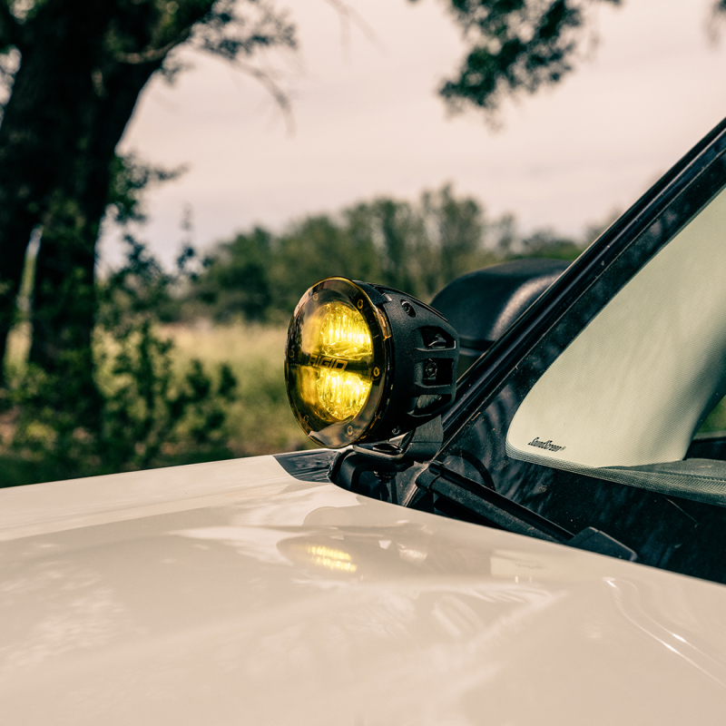 Rigid Industries 2021 Ford Bronco A-Pillar Light Mount Kit (Incl. 4In 360-Series Drive) thumbnail 4