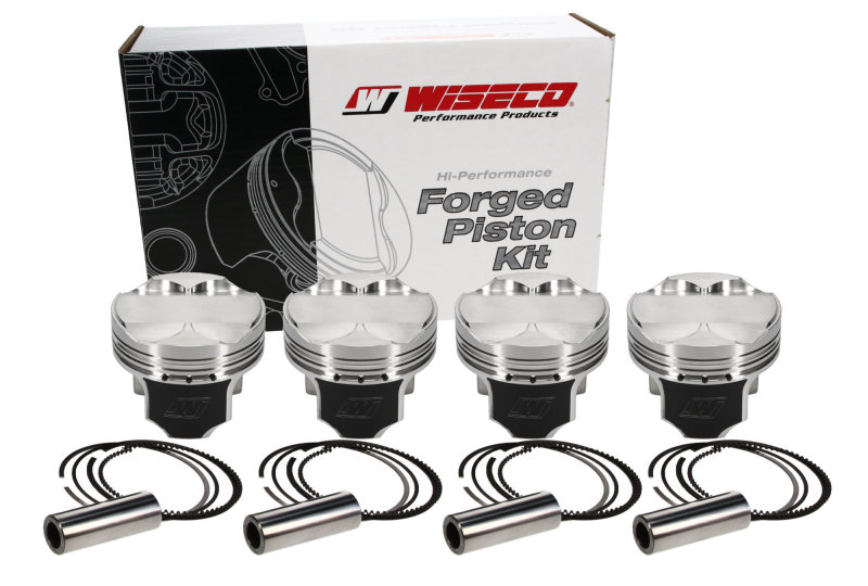 Wiseco Toyota 4AG 4V Domed +5.9cc (6506M82 Piston Shelf Stock Kit thumbnail 5