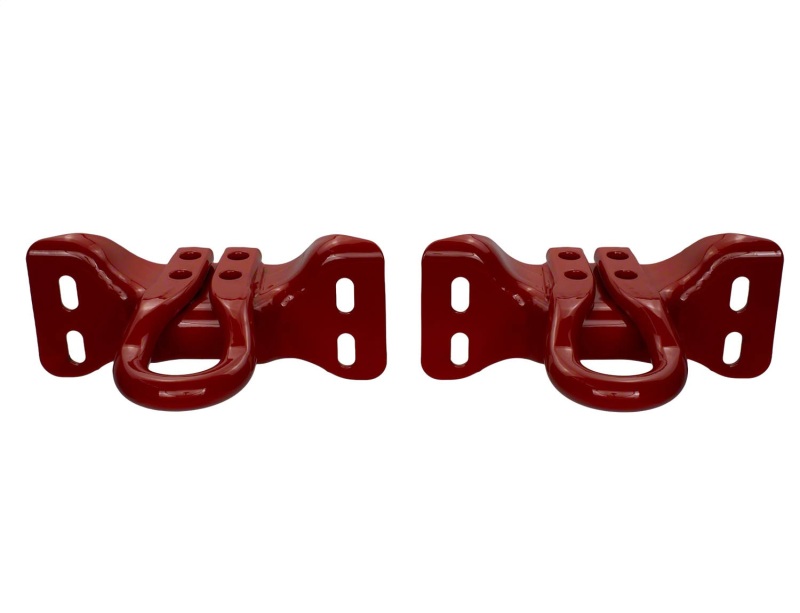 Ford Racing 17-22 Super Duty Tow Hooks - Red (Pair) thumbnail 4