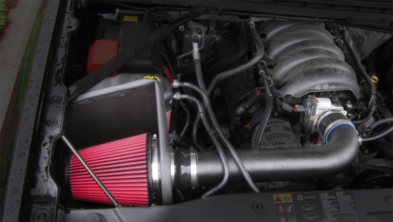 Volant 2014-18 Chevrolet Silverado/GMC Sierra 5.3L/6.2L V8 Dry Filter Closed Box Air Intake System thumbnail 6