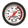 Autometer Phantom 52mm 0-2000 PSI Mechanical Nitrous Pressure Gauge thumbnail 6