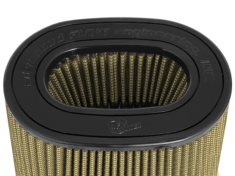 aFe Momentum Intake Rep Air Filter w/PG7 Media-3in F (Dual) x (8.25x6.25)in B x (7.25x5)in T x 9in H thumbnail 6