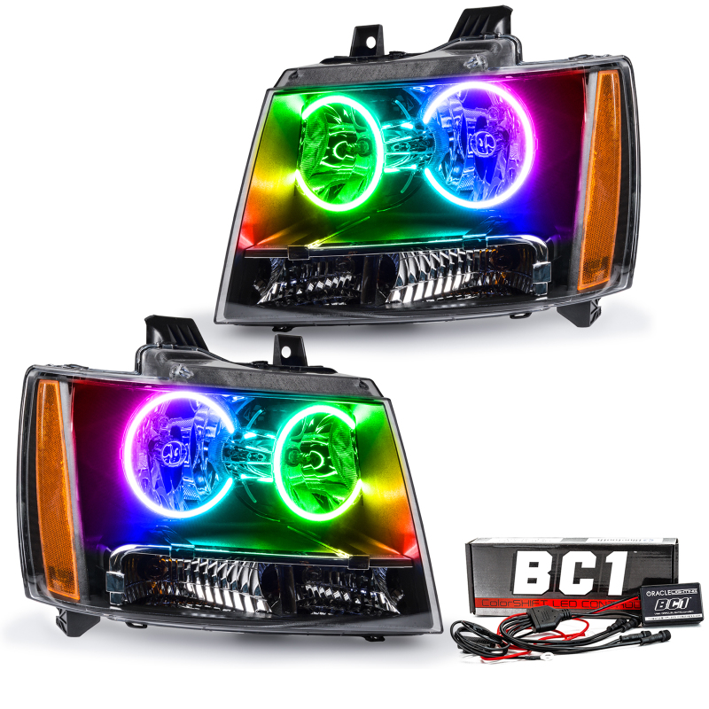 Oracle 07-14 Chevrolet Tahoe SMD HL - ColorSHIFT w/ BC1 Controller thumbnail 2