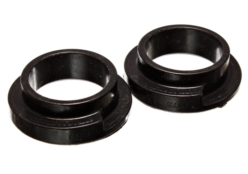 Energy Suspension Universal 2 1/8in ID 2 1/2in OD 5/8in H Black Coil Spring Isolators (2 per set) thumbnail 3