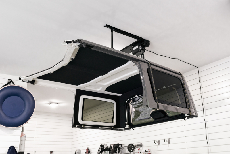 Bestop 18-26 Jeep Wrangler JL Hoss Hardtop Hoist (Black) thumbnail 4