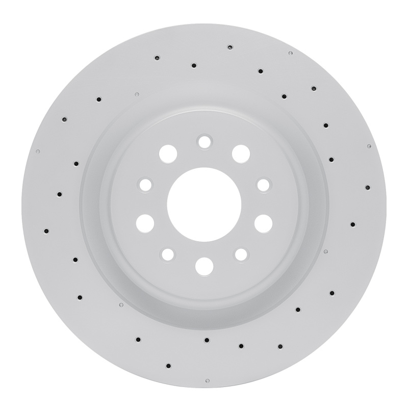 DFC 14-24 Maserati Quattroporte Rear Drilled GeoSPEC Coated Rotor