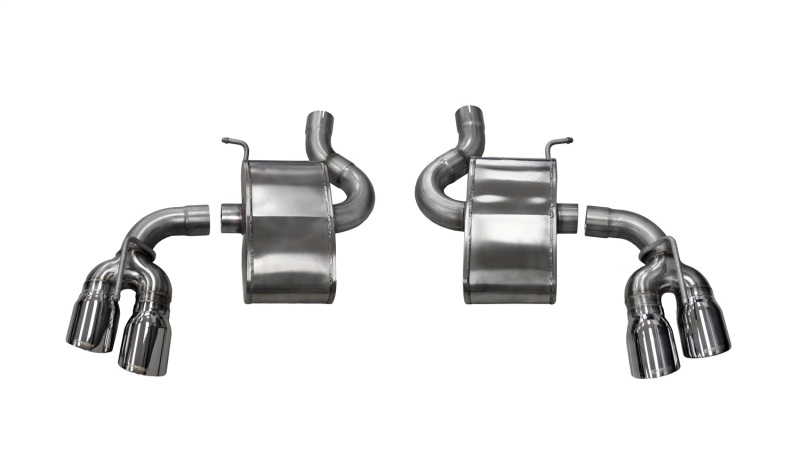 Corsa 2017-2024 Chevrolet Camaro SS 6.2L V8 2.75in Polished Sport Axle-Back Exhaust thumbnail 2