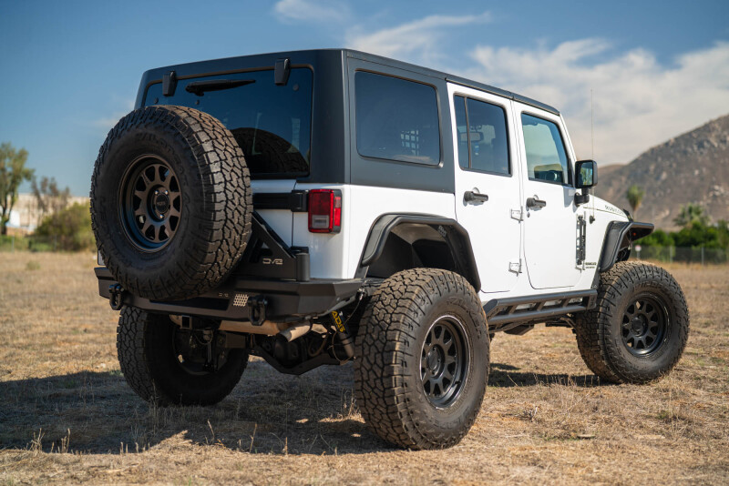 DV8 Offroad 07-18 Jeep Wrangler JK Rear Inner Fender - Satin Black thumbnail 4