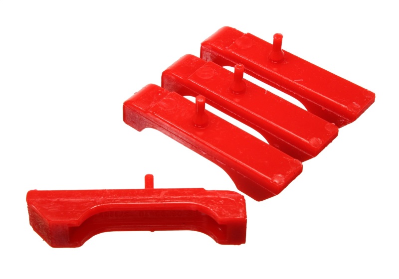 ES Radiator Isolators - Red