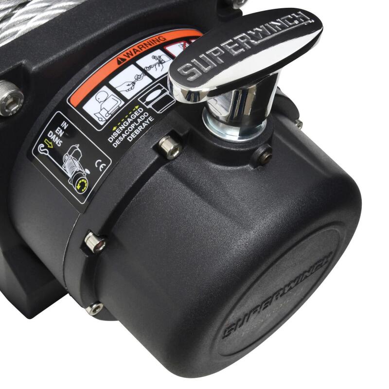 Superwinch 11500 LBS 12V DC 3/8in x 84ft Steel Rope Tiger Shark 11500 Winch thumbnail 8