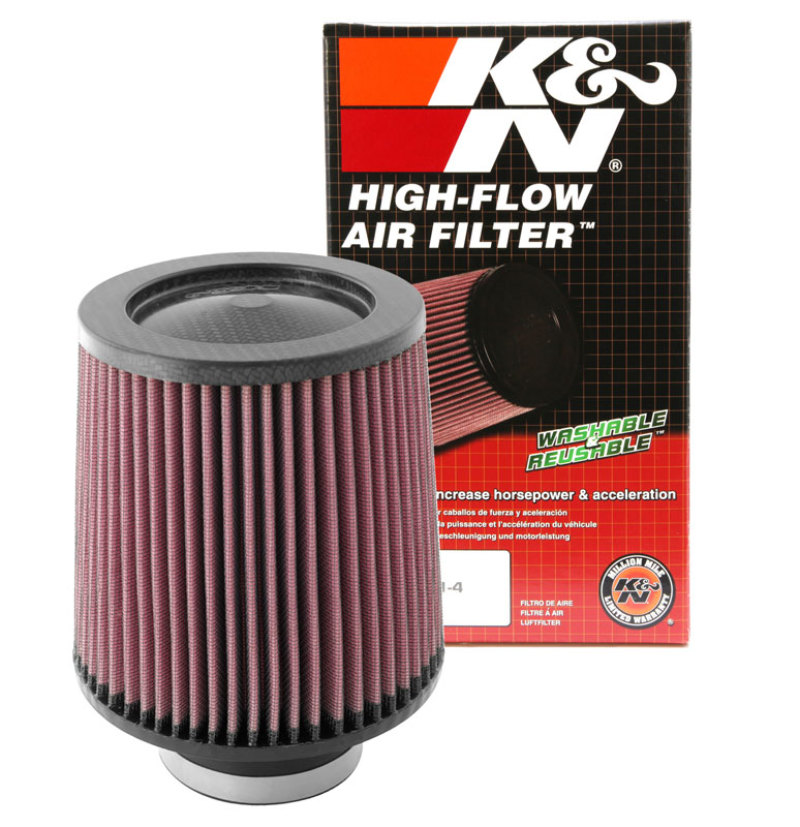K&N Round Tapered Universal Air Filter 3 inch Flange 6 inch Base 5 inch Top 6 inch Height thumbnail 6