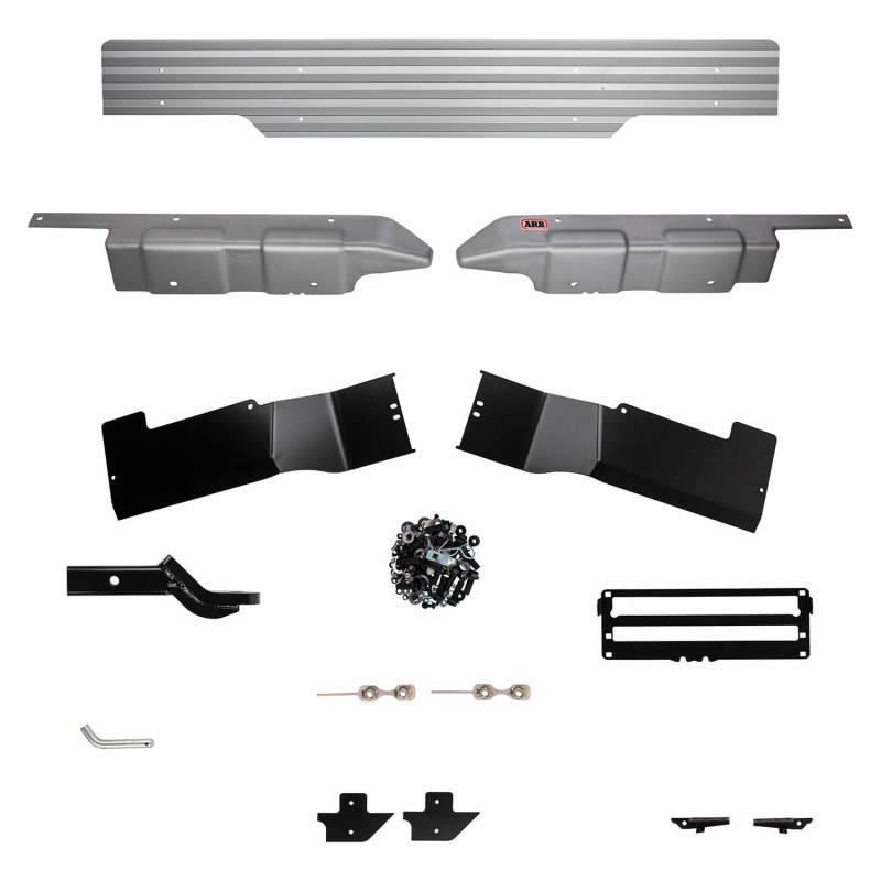 ARB Summit Raw Rear Step Towbar 15On Hilux 3500Kg (Fit Kit NOT Included) thumbnail 3