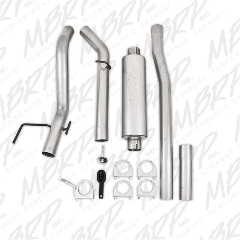 MBRP 03-13 Ram Hemi 2500/3500 5.7L Alum 3in Cat Back Single Side Exit thumbnail 4