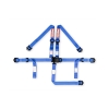 RaceQuip Blue JR. L & L 5pt Harness thumbnail 4