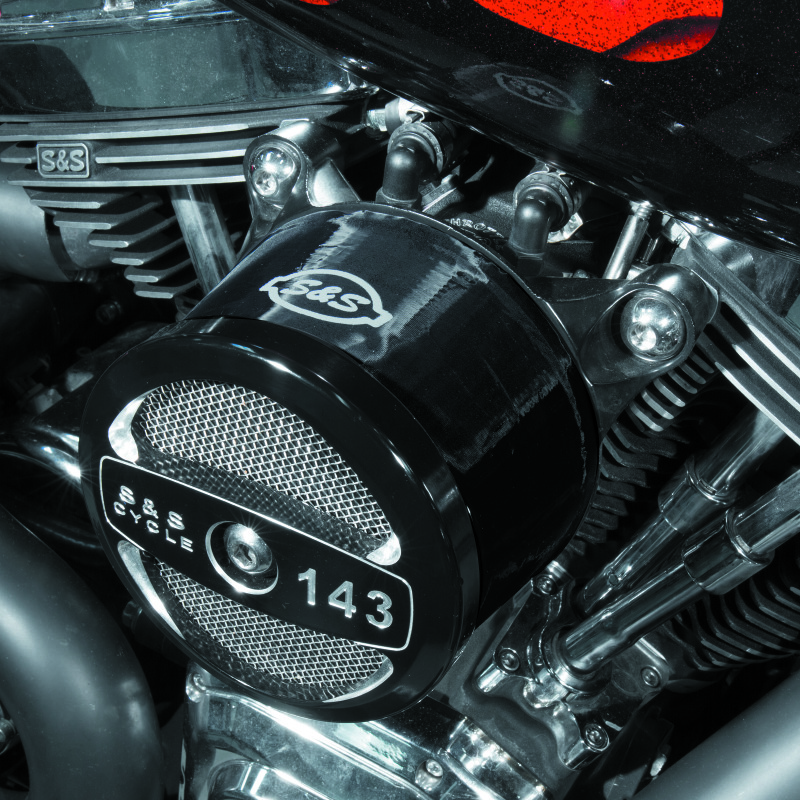 S&S Cycle Pre-Filter for S&S Stealth Air Filters - Black Nylon thumbnail 3