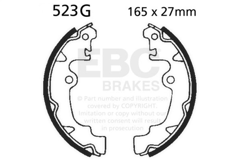EBC 1989 Yamaha Pro Hauler Pro 4 YFU1TW Rear Left/Right Sintered R/HH Brake Pads