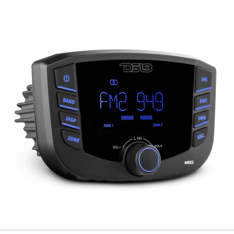 DS18 3in LCD screen 2 Zones 4 volts Output BT RDS 4 x 40 Watts Headunit