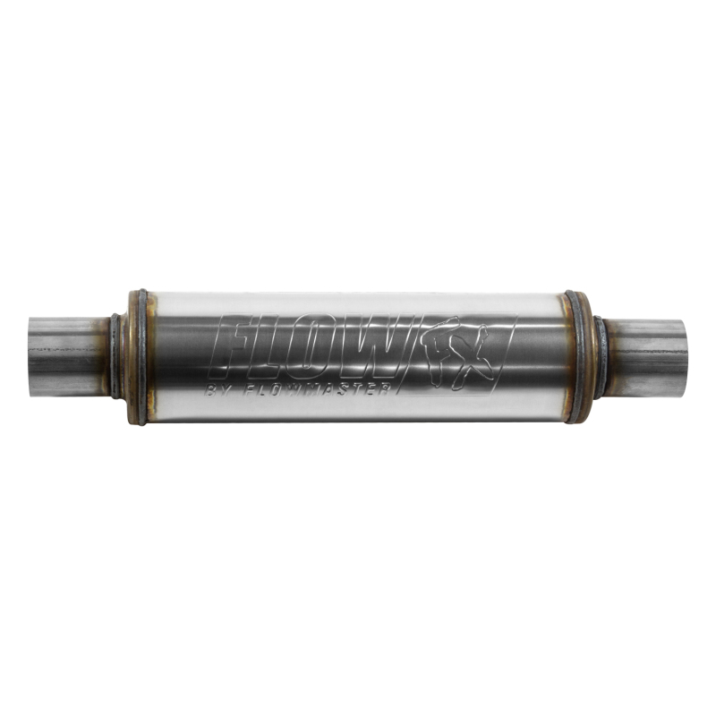 Flowmaster 2.25in.IN(C)/OUT(C) FlowFX Round 14in. BO Muffler