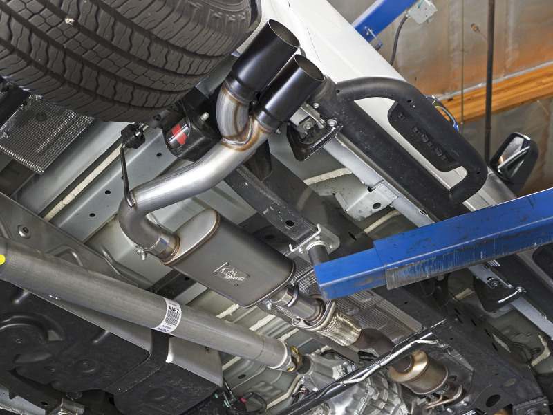 aFe MACH Force-Xp 3in 409 SS Cat-Back Exhaust w/ Black Tips 17-18 GM Colorado/Canyon V6-3.6L thumbnail 9